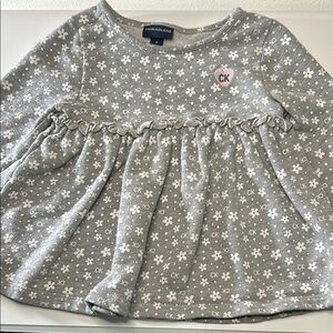 Calvin Klein Kids Grey Floral Top
